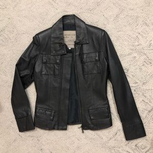 Leather jacket